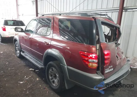 2004 Toyota Sequoia Sr5 V8 from USA, damaged, VIN 5TDZT34A64S233077